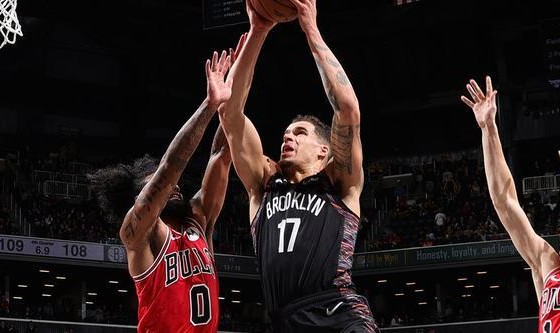 中欧体育登录入口-小波特26+7武切维奇19+6 篮网险胜公牛结束五连败